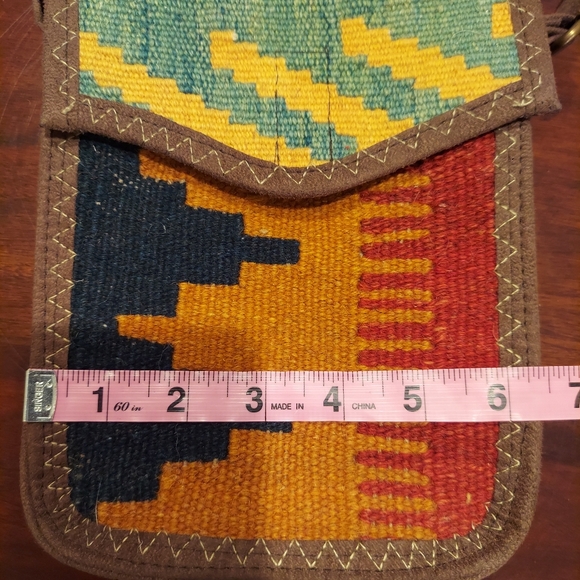 Anthropologie Saddle Blanket Crossbody Bag-Like New! - Picture 6 of 9